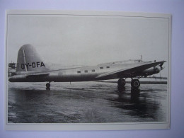 Avion / Airplane / SAS - SCANDINAVIAN AIRLINES SYSTEM / Boeing B-17 / Airline Issue - 1946-....: Ere Moderne