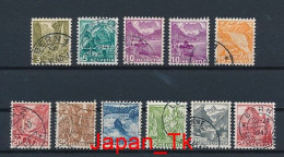 SCHWEIZ Mi. Nr. 297-305 Freimarken: Landschaften- Siehe Scan - Used - Used Stamps