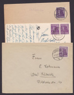 MiNr 944, Als EF Bzw. MeF Auf 3 Belegen, Alle Verschiedene Farben - Storia Postale