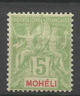 MOHELI N° 4 NEUF** LUXE SANS CHARNIERE / Hingeless / MNH - Nuevos