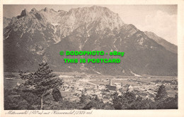 R486261 Mittenwald Mit Karwendel. Franz Josef Huber. Nr. 13 - World