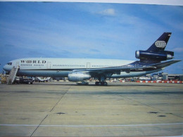 Avion / Airplane / WORLD AIRWAYS / Douglas DC-10-30CF / Registered As N112WA - 1946-....: Moderne