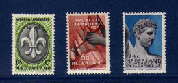 Pays-Bas - 1937  -  Jamboree International - Neufs* - MLH - Ongebruikt