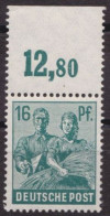 MiNr 949 PO, **, Oberrandstück Mit Durchgezähntem Rand - Postfris