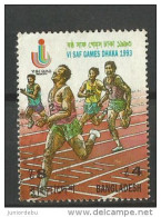 Bangladesh  - 1993  - VI SAF Games  ( Athletics ) -  USED . ( Condition As Per Scan ) ( OL 16/07/2013 ) - Bangladesch