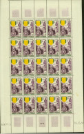 Océanie 1952- Colonie Française - Timbres Neufs. Yvert Nr.: 202. Feuille De 25 Avec Coin Daté.. (EB) AR-02347 - Nuevos