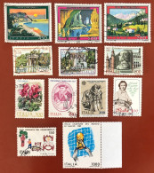 1982 - Italian Republic (12 New And Used Stamps) MNH & U - ITALY STAMPS - 1981-90: Afgestempeld