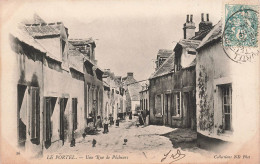 FRANCE - Le Portel - Vue Sur Une Rue De Pêcheurs - Vue Générale - Animé - Carte Postale Ancienne - Le Portel