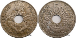 Indochine - Colonie Française - 5 Centimes 1924 - SUP/AU55 - Mon6317 - Französisch-Indochina