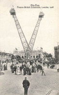 ROYAUME UNI - London - Flip Flap - Franco British Exhibition 1908 - Animé- Carte Postale Ancienne - Other & Unclassified