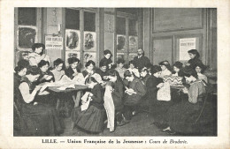 D7738 Lille Union Française De La Jeunesse Cours De Broderie - Lille