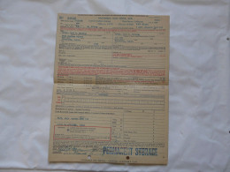 VIEUX PAPIERS - RECEPISSE COLOMBIA VAN LINES,INC. - Historical Documents