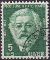 1945 Schweiz Pro Juventute ° Mi:CH 465, Yt:CH 423, Zum:CH J113, Ludwig Forrer - Used Stamps