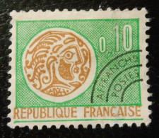 Préo 123  Monnaie Gauloise 10c Vert Et Cépia - 1964-1988