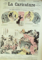 La Caricature 1880 N°  9 Femmes électrices éligibles Draner Robida Trick Négro - Zeitschriften - Vor 1900