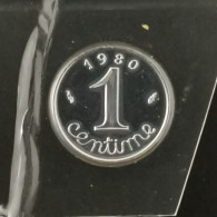 1 CENTIME EPI 1980 FDC SCELLEE ISSUE DU COFFRET / UNC FRANCE - 1 Centime