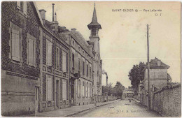 52 - B32788CPA - SAINT DIZIER - Rue Lalande, Temple Protestant - Bon état - HAUTE-MARNE - Saint Dizier