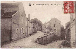 52 - B32778CPA - PRAUTHOY - Rue De La Fontaine - Très Bon état - HAUTE-MARNE - Prauthoy