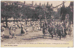 54 - B32626CPA - LUNEVILLE - Drapeau 37e Infanterie - Très Bon état - MEURTHE-ET-MOSELLE - Luneville