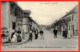 40 - B29291CPA - CASTETS DES LANDES - Avenue De Bordeaux - Très Bon état - LANDES - Castets