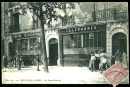 92 - T2394CPA - BOULOGNE - La Poste Centrale - Bon état - HAUTS-DE-SEINE - Boulogne Billancourt