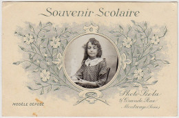 92 - B551CPA - MONTROUGE - Souvenir Scolaire - Photo SCOLA 9 Grand Rue - Très Bon état - HAUTS-DE-SEINE - Montrouge