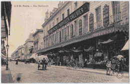 37 - B33552CPA - TOURS - Rue Nationale - Parfait état - LOIR-ET-CHER - Tours