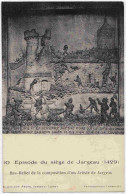 45 - B33202CPA - JARGEAU - Episode Du Siege De Jargeau, 1429, Bas Relief - Très Bon état - LOIRET - Jargeau