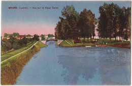 45 - B33179CPA - BRIARE - Vue Sur Le Vieux Canal - Parfait état - LOIRET - Briare