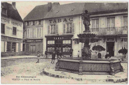 51 - B33109CPA - VERTUS - Place Du Marche - Très Bon état - MARNE - Vertus