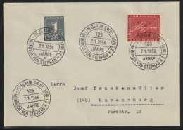 Bund 1956 Michel Nr. 227 (BE) FDC + Nr. 226, Michel 350,-€, Berliner SST, Siehe 3 Scans - 1948-1960