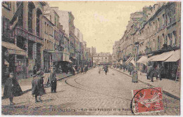 50 - B32850CPA - CHERBOURG - Rue De La Fontaine Et La Poste - Parfait état - MANCHE - Cherbourg