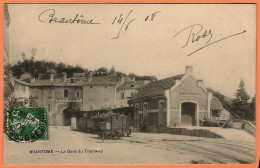 24 - T34485CPA - BRANTOME - La Gare Du Tramway - Très Bon état - DORDOGNE - Brantome