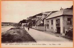 22 - B33935CPA - SAINT ST MICHEL EN GREVE - Route De St Efflam - Les Villas - Très Bon état - COTES-D'ARMOR - Saint-Michel-en-Grève