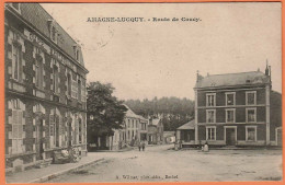 8 - B33711CPA - AMAGNE-LUCQUY - Route De COUCY - Très Bon état - ARDENNES - Andere & Zonder Classificatie