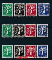 SCHWEIZ Mi. Nr. 344-355 Schweizerische Landesausstellung, Zürich - Siehe Scan - Used - Used Stamps