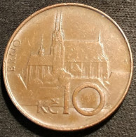 REPUBLIQUE TCHEQUE - Czech Republic - 10 KORUN 1994 - KM 4 - ( BRNO ) - República Checa