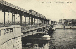 PARIS Le Pont De Passy Avec Train  RV - Arrondissement: 16