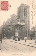 FRANCE - Aubervilliers - Vue Sur L'église - Animé - Vue Générale - Carte Postale Ancienne - Aubervilliers