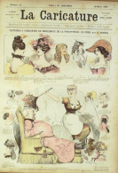 La Caricature 1880 N°  12 Pavé De Paris Bezucheux De La Fricotière Robida Trick Morland - Zeitschriften - Vor 1900