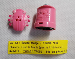 Kinder - Toupie Rose - 2S-033 - Sans BPZ - Montables