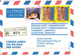 Yemen Registered Air Mail Cover Sent To Germany 19-2-2000 - Yemen