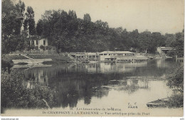 94 - De CHAMPIGNY A  LA VARENNE- Vue Artistique Prise Du Pont    ( Val De Marne ) - Champigny Sur Marne