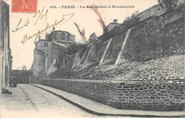 75018 - PARIS - SAN51962 - La Rue Gortot à Montmartre - Arrondissement: 18