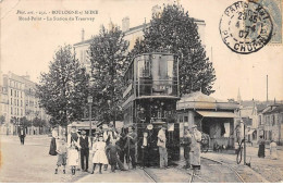 92 - BOULOGNE S/SEINE - SAN52174 - Rond Point - La Station Du Tramway - En L'état - Boulogne Billancourt