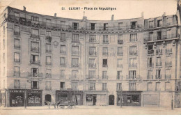 92 - CLICHY - SAN52180 - Place De République - Clichy