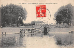 93 - NEUILLY SUR MARNE - SAN52216 - Entrée Du Canal - Neuilly Sur Marne