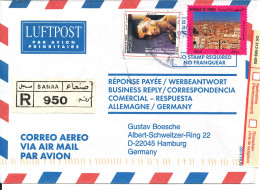 Yemen Registered Air Mail Cover Sent To Germany 3-4-2000 - Jemen