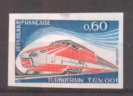 Turbotrain TGV YT 1802 De 1974 Sans Trace Charnière - Zonder Classificatie