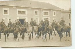 37 - N°83456 - Camp De Ruchard - Militaires Sur Des Chevaux - Carte Photo - Autres & Non Classés